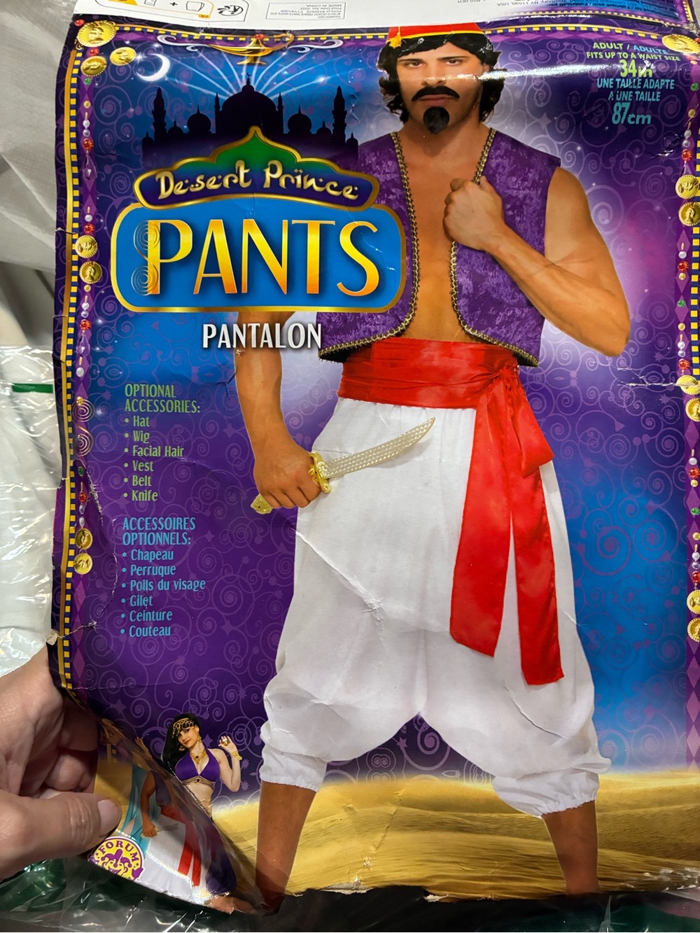 Desert Prince Pants by Rubies Costumes